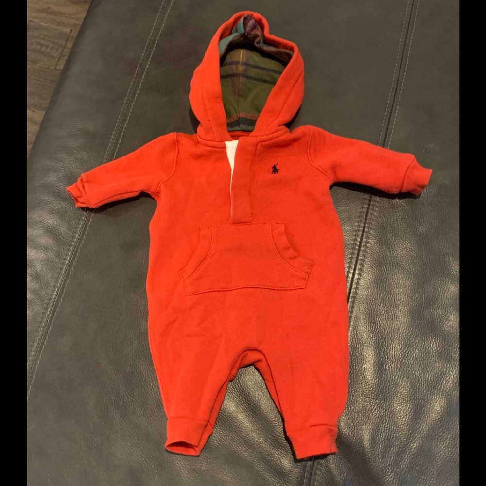 Ralph Lauren Hooded Coverall w/ Pocket